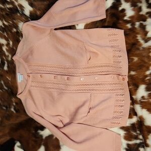 Vintage Pink Sweater Sz PL
